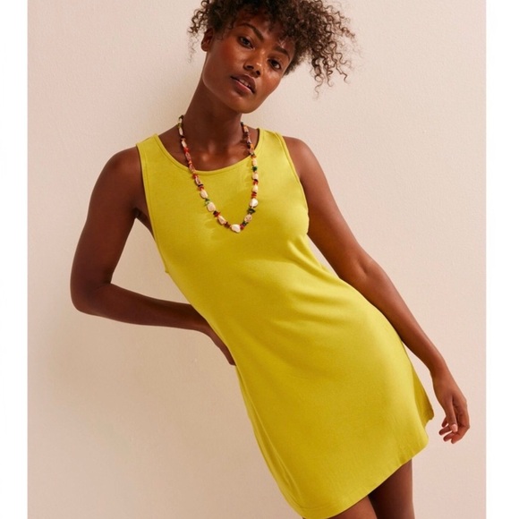 NWT Free People Essential Slim Mini Dress - Picture 1 of 4